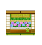 和風✿季節のスタンプ（文字なし）（個別スタンプ：6）