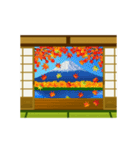 和風✿季節のスタンプ（文字なし）（個別スタンプ：14）