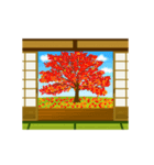和風✿季節のスタンプ（文字なし）（個別スタンプ：16）