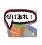 【毛糸編1】灰色のうさぎ（個別スタンプ：32）