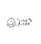 超ちいさいうさぎのきもち。〜あいさつ〜（個別スタンプ：39）