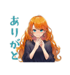 魔女の秋★美麗ファンタジー（個別スタンプ：3）