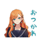 魔女の秋★美麗ファンタジー（個別スタンプ：7）