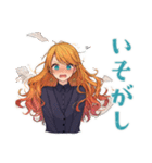 魔女の秋★美麗ファンタジー（個別スタンプ：21）