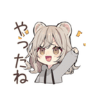 フェレットちゃんの秋日和♡（個別スタンプ：22）