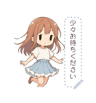 ミニふわガール＊（個別スタンプ：7）