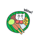 旅人ベベニャン (英語) 5（個別スタンプ：10）