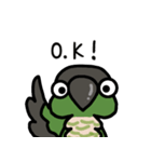 ウロコインコ ノーマルがいっぱい（個別スタンプ：4）