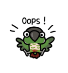 ウロコインコ ノーマルがいっぱい（個別スタンプ：16）