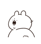 全部報告あごうさぎ（個別スタンプ：5）
