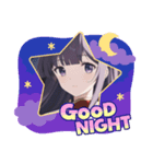 美少女の秋・ハロウィン（個別スタンプ：8）