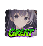 美少女の秋・ハロウィン（個別スタンプ：19）