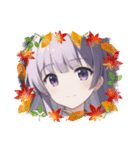 美少女の秋・ハロウィン（個別スタンプ：30）