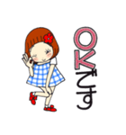 ひま子ちゃん701大人女子きょうもあいさつ（個別スタンプ：11）