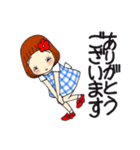 ひま子ちゃん701大人女子きょうもあいさつ（個別スタンプ：14）