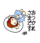 ひま子ちゃん701大人女子きょうもあいさつ（個別スタンプ：36）
