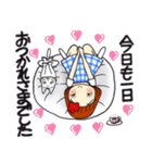 ひま子ちゃん701大人女子きょうもあいさつ（個別スタンプ：37）