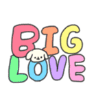 たのしそう（でかい文字オタク用）（個別スタンプ：2）