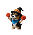 ワンちゃんのハロウィン (NT)（個別スタンプ：3）