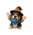 ワンちゃんのハロウィン (NT)（個別スタンプ：13）