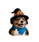 ワンちゃんのハロウィン (NT)（個別スタンプ：15）