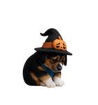 ワンちゃんのハロウィン (NT)（個別スタンプ：18）