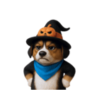 ワンちゃんのハロウィン (NT)（個別スタンプ：23）
