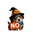 ワンちゃんのハロウィン (NT)（個別スタンプ：25）