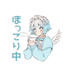 天使ちゃんの秋♡ゆめかわガール（個別スタンプ：11）