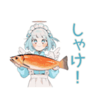 天使ちゃんの秋♡ゆめかわガール（個別スタンプ：34）
