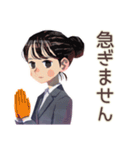 仕事女子の業務連絡★毎日使える（個別スタンプ：12）