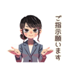仕事女子の業務連絡★毎日使える（個別スタンプ：36）
