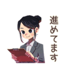 仕事女子の業務連絡★毎日使える（個別スタンプ：40）