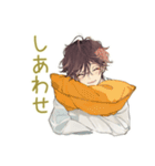 ゆるシャツ男子の秋★ふんわり（個別スタンプ：26）