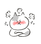 まゆ猫 クレヨンver.【お祝い・日常】（個別スタンプ：22）