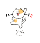 まゆ猫 クレヨンver.【お祝い・日常】（個別スタンプ：24）