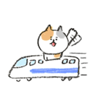 まゆ猫 クレヨンver.【お祝い・日常】（個別スタンプ：32）