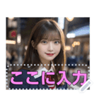 【女子高校生】制服・競泳水着・ビキニなど（個別スタンプ：8）