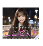 【女子高校生】制服・競泳水着・ビキニなど（個別スタンプ：12）