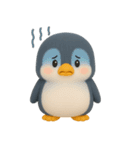 可愛い3Dペンギン（個別スタンプ：9）