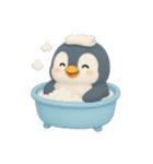 可愛い3Dペンギン（個別スタンプ：26）
