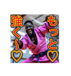 柔道魂×個性爆発！黒人ゲイ男子スタンプ（個別スタンプ：13）