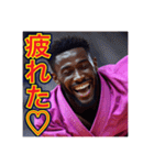 柔道魂×個性爆発！黒人ゲイ男子スタンプ（個別スタンプ：31）