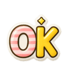 ぷくっとシール風日常スタンプ（個別スタンプ：7）