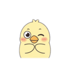 ひよこの日常 〜機嫌良い日Ver.〜（個別スタンプ：3）