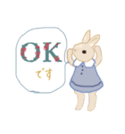 アンティーク＊大人ガーリーくすみ色修正版（個別スタンプ：1）