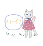 アンティーク＊大人ガーリーくすみ色修正版（個別スタンプ：3）