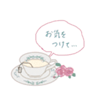 アンティーク＊大人ガーリーくすみ色修正版（個別スタンプ：15）