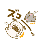 秋のパグちゃん♡毎年役立つ（個別スタンプ：35）