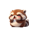 レッサーパンダの萌え力爆発（個別スタンプ：8）
